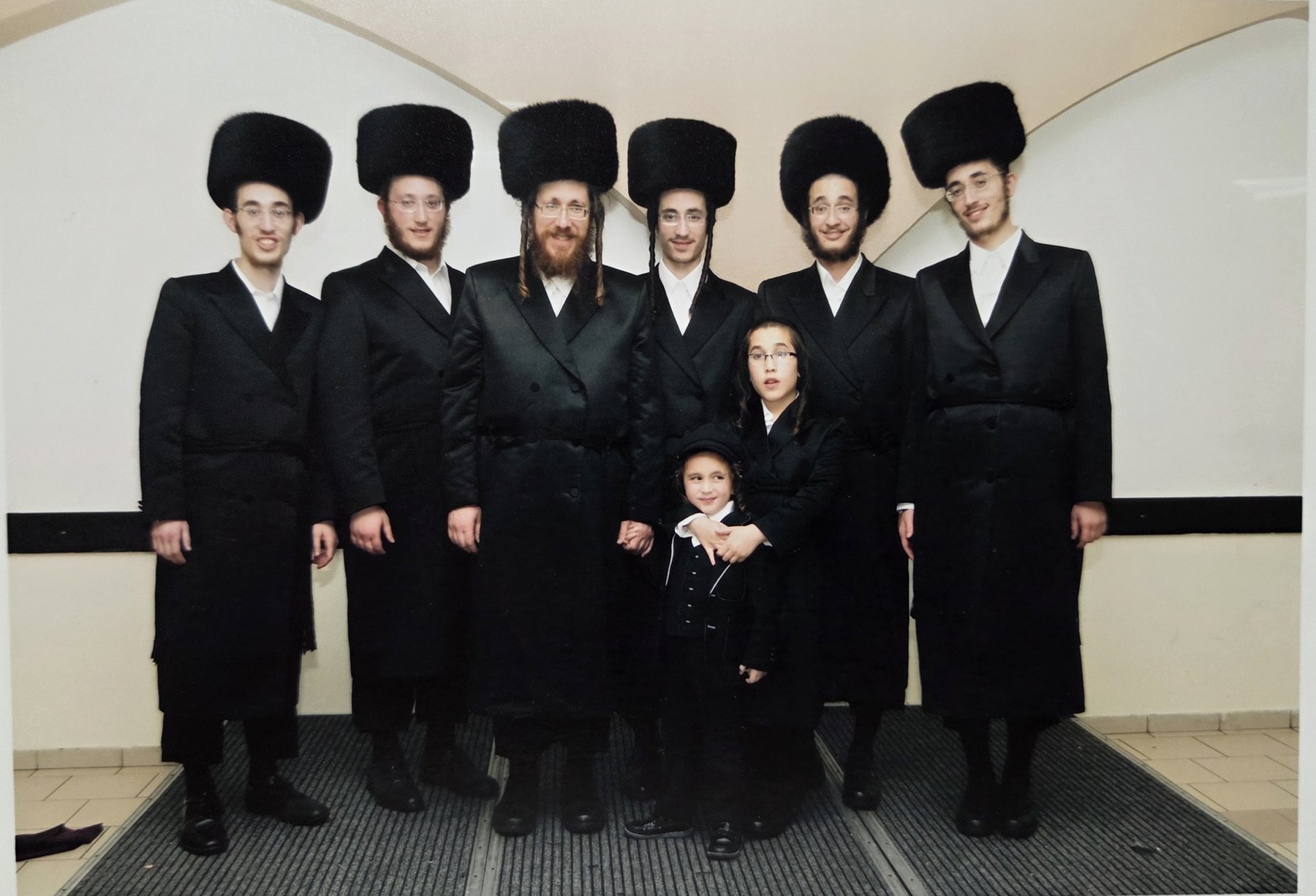 חיים איצ'ה עם המשפחה